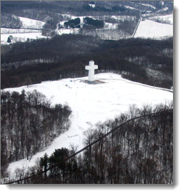 winter at the cross
