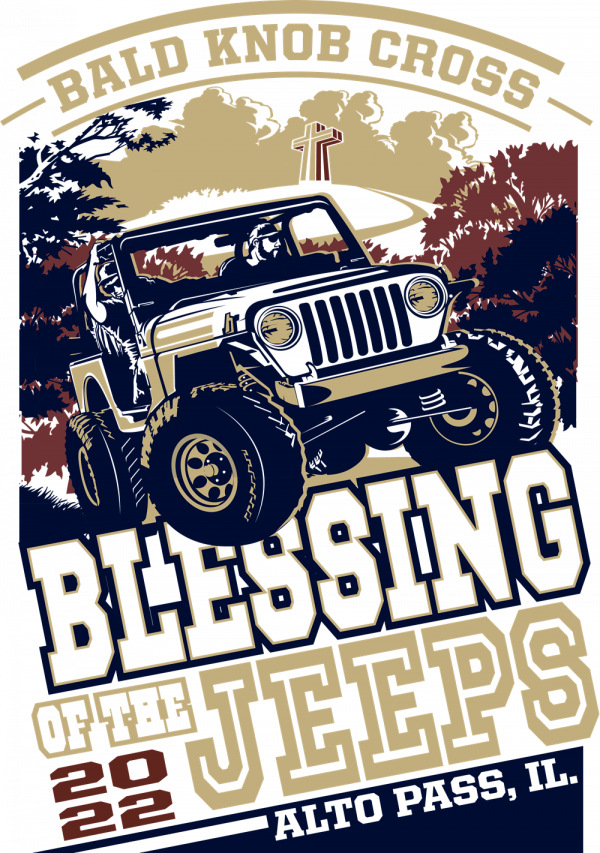 Blessing of the Jeeps Bald Knob Cross
