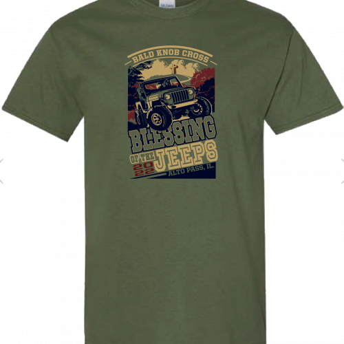 Blessing of the Bikes 2022 TShirts Bald Knob Cross