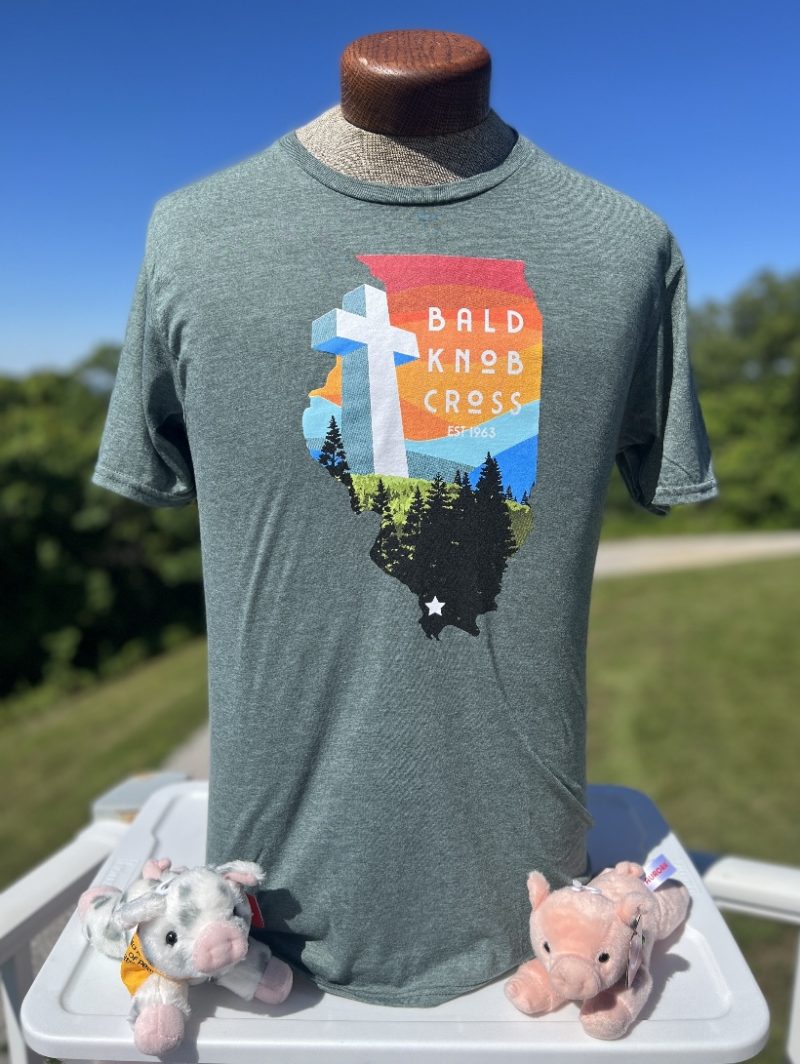 Illinois Bald Knob Cross TShirt Bald Knob Cross